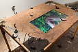 Lotte Nilsson-Välimaa - "To Dwell Upon", Installation Slugs modelled in clay, wax, glue, table, glass, video