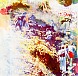 Kenneth Pils -”Light, water, outrage”, 330 x 310 cm, acrylic on cotton